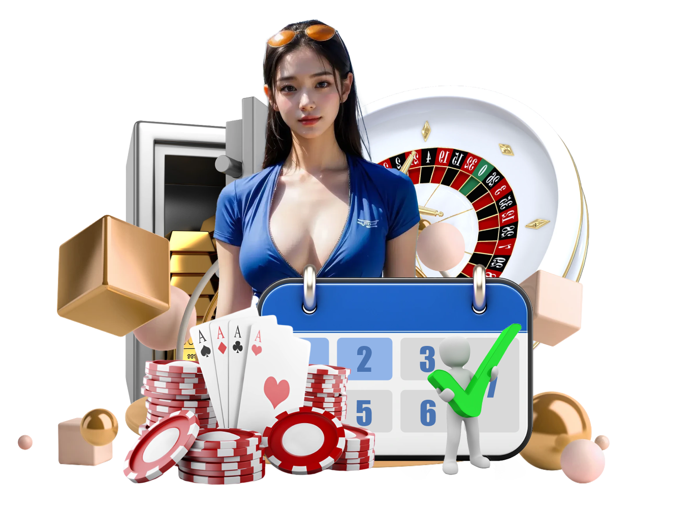 Live dealer studio at Habanero, multi-camera angle showing card table